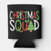 おもしろいクリスマススクワッドファミリーホリデー 缶クーラー (裏面)