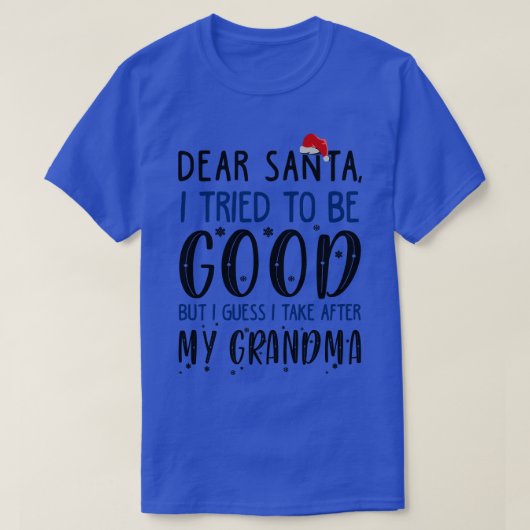 おもしろいクリスマスセ子供へータ2 Tシャツ (デザイン正面)