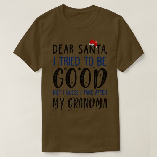 おもしろいクリスマスセ子供へータ2 Tシャツ (デザイン正面)