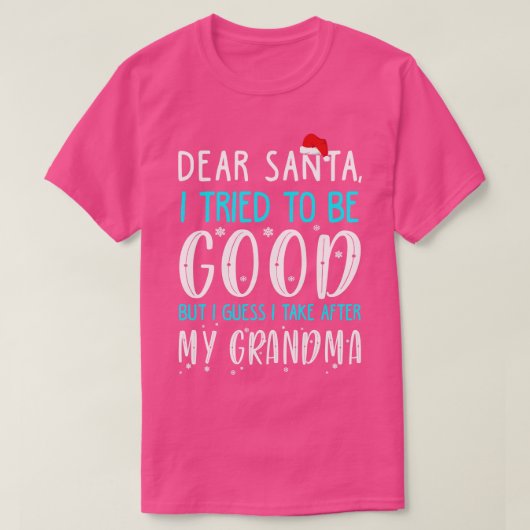 おもしろいクリスマスセ子供へータ3 Tシャツ (デザイン正面)