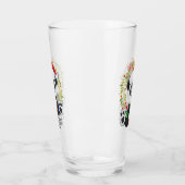 おもしろいクリスマスソングプンパンダ タンブラーグラス (左)