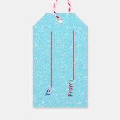 おもしろいクリスマスダンサートインデナープン ギフトタグ (裏面)