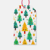 おもしろいクリスマスツリーギフトラベル ギフトタグ (裏面)