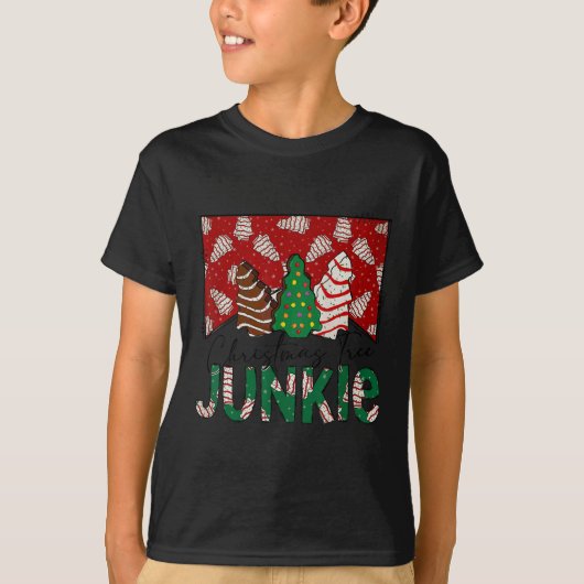 おもしろいクリスマスツリーケーキJunkie Tis The Season West Tシャツ (正面)
