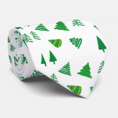 おもしろいクリスマスツリーデザインネクタイ ネクタイ (ロール)