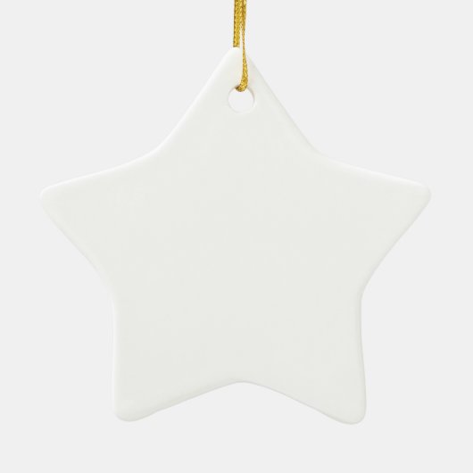 おもしろいクリスマスツリー セラミックオーナメント (裏面)