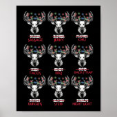 おもしろいクリスマスディアボウ狩りサンタメンウィメンフン ポスター (正面)