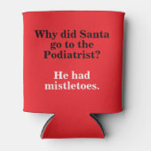 おもしろいクリスマスデザイン 缶クーラー (正面)