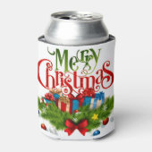 おもしろいクリスマスデザイン 缶クーラー (缶正面)