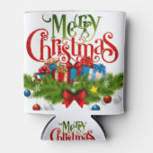 おもしろいクリスマスデザイン 缶クーラー (正面)