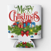 おもしろいクリスマスデザイン 缶クーラー (裏面)