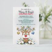 おもしろいクリスマストナディアホリデーパーティー 招待状 (スタンド正面)