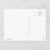 おもしろいクリスマストナディアホリデー応援 シーズンポストカード (裏面)