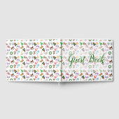 おもしろいクリスマスパターンゲストブック ゲストブック (全面)