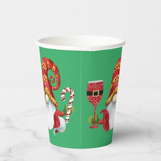 おもしろいクリスマスパーティー格言紙カップ 紙コップ (右)