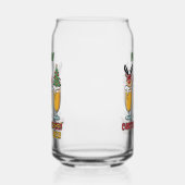 おもしろいクリスマスビール飲みパーティー ガラス缶 (左)