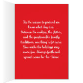 おもしろいクリスマスピットブルサンタピットブルドッグピッティ (内側 (右))