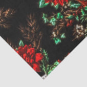 おもしろいクリスマスフローラルパターンティッシュペーパー 薄葉紙 (詳細)