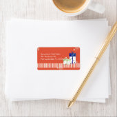 おもしろいクリスマスプレゼント休日アドレス ラベル (インサイチュ)