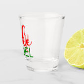 おもしろいクリスマスホリデーユール（キリスト降誕祭）燃料パーティー ショットグラス (右)