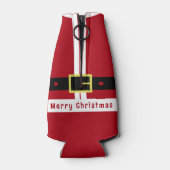 おもしろいクリスマスボトルクールサンタクラウス ボトルクーラー (裏面)