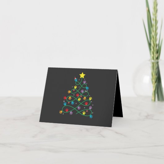おもしろいクリスマスポーツリープピーポーズギフト 招待状 (正面)