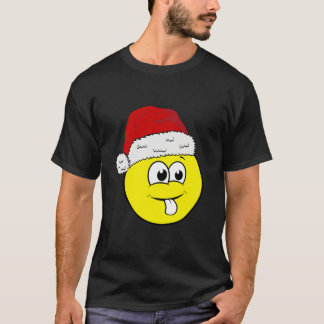 おもしろいクリスマスマッチファミリーグループスマイル顔S Tシャツ