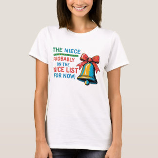 おもしろいクリスマスマムクイーンカオスファミリーマッチング Tシャツ