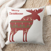 おもしろいクリスマスムースインセーターデザインクリスムース クッション (ブランケット)