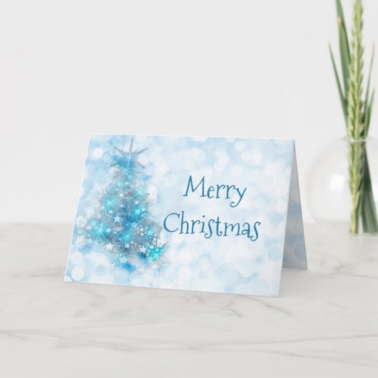 おもしろいクリスマスメリークリスマスの輝かしい季節 シーズンカード (正面)