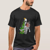 おもしろいクリスマスメリーソルタソルタX Tシャツ (正面)