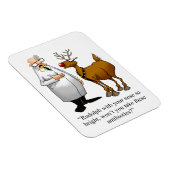 おもしろいクリスマスユーモア磁石ギフト マグネット (右側)