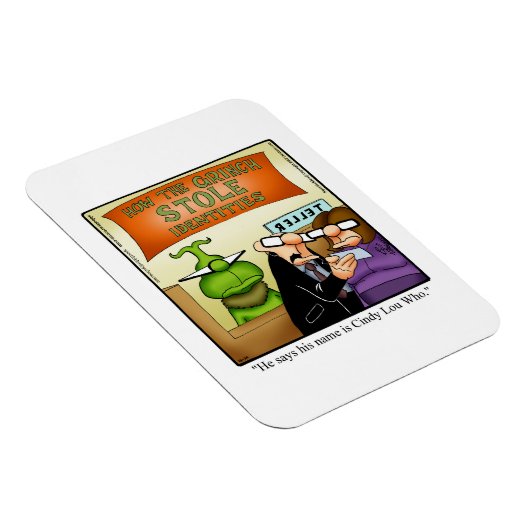 おもしろいクリスマスユーモア磁石ギフト マグネット (右側)