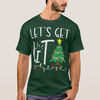 おもしろいクリスマスライトでクリスマス大人をライトアップしよう31 Tシャツ