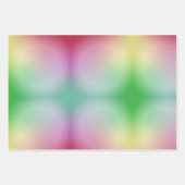 おもしろいクリスマスラッピング紙ギフトセット。 ラッピングペーパーシート (正面2)