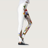 おもしろいクリスマスレスリングクリスマス レギンス (右)