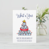 おもしろいクリスマス企業の シーズンカード (スタンド正面)