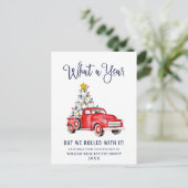 おもしろいクリスマス企業の ポストカード (スタンド正面)