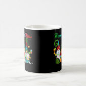 おもしろいクリスマス先生クルークリスマス服T コーヒーマグカップ (中央)