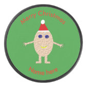 おもしろいクリスマス卵ホッケーパック アイスホッケーパック (正面)