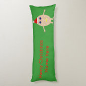 おもしろいクリスマス卵抱き枕 ボディピロー (裏面 (縦))