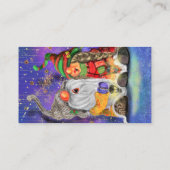 おもしろいクリスマス名刺ハッピー格言 名刺 (裏面)