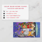 おもしろいクリスマス名刺ハッピー格言 名刺 (正面/裏面)