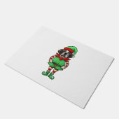 おもしろいクリスマス小妖精や小人サンベルナルドドグサンベルナール ドアマット (アングル)