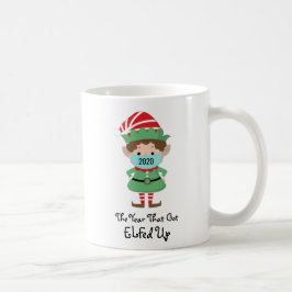 おもしろいクリスマス小妖精や小人2020得年 コーヒーマグカップ