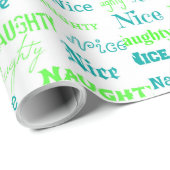 おもしろいクリスマス引用文ことわざいけなまたはニース ラッピングペーパー (ロールコーナー)