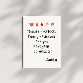 おもしろいクリスマス引用文ポスター ポスター