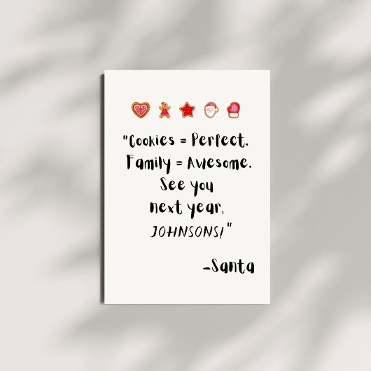 おもしろいクリスマス引用文ポスター ポスター