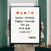 おもしろいクリスマス引用文ポスター ポスター