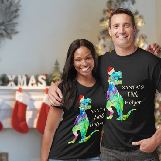 おもしろいクリスマス恐竜Tレックス引用文 Tシャツ